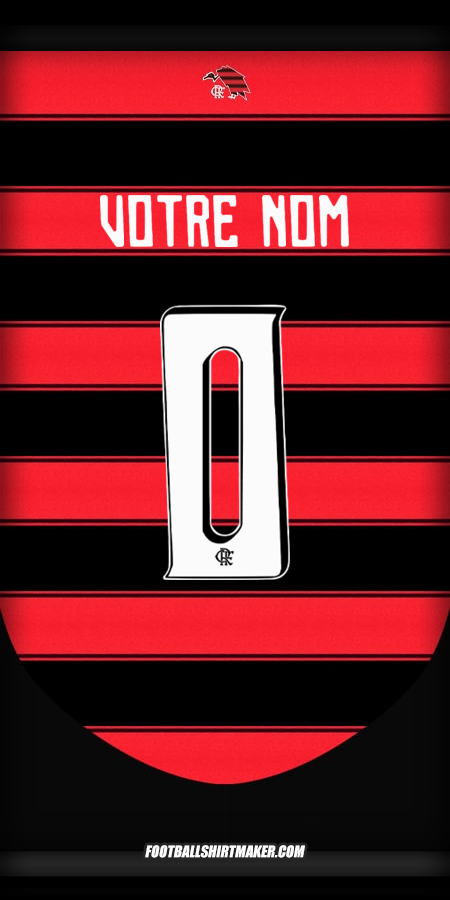 Maillot Flamengo Club World Cup 2025 -  votre nom - 0