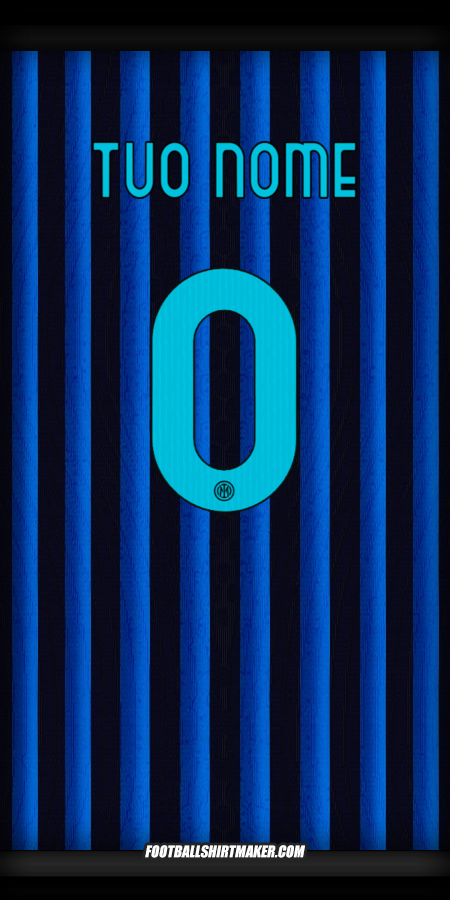 Maglia Inter 2025/2026 Cup -  tuo nome - 0