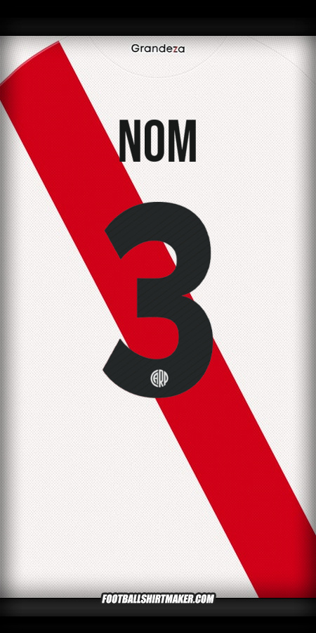 Maillot River Plate Club World Cup 2025 -  nom - 3