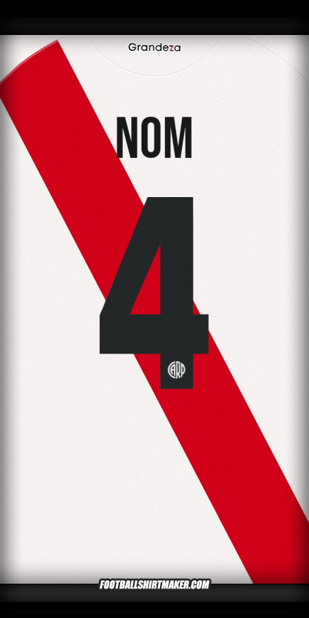 Maillot River Plate Club World Cup 2025 -  nom - 4