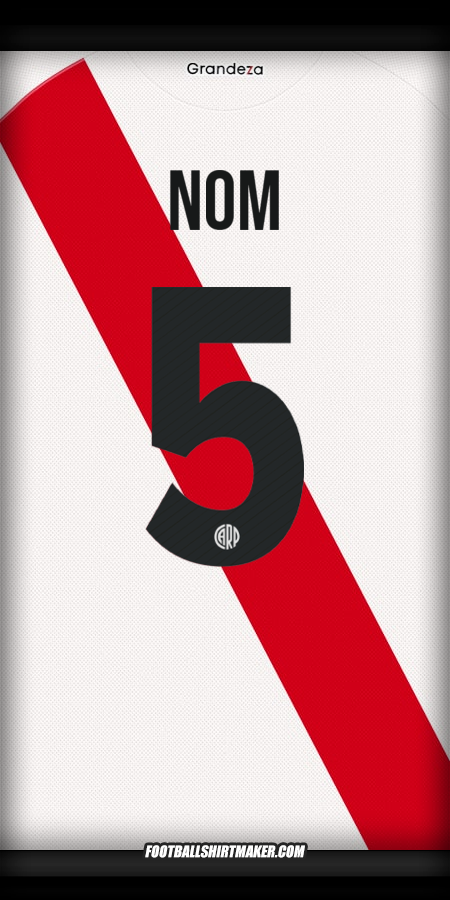 Maillot River Plate Club World Cup 2025 -  nom - 5