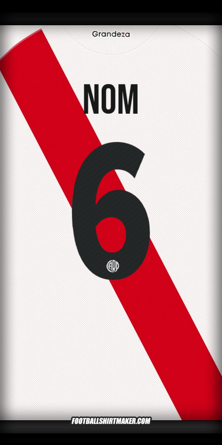 Maillot River Plate Club World Cup 2025 -  nom - 6