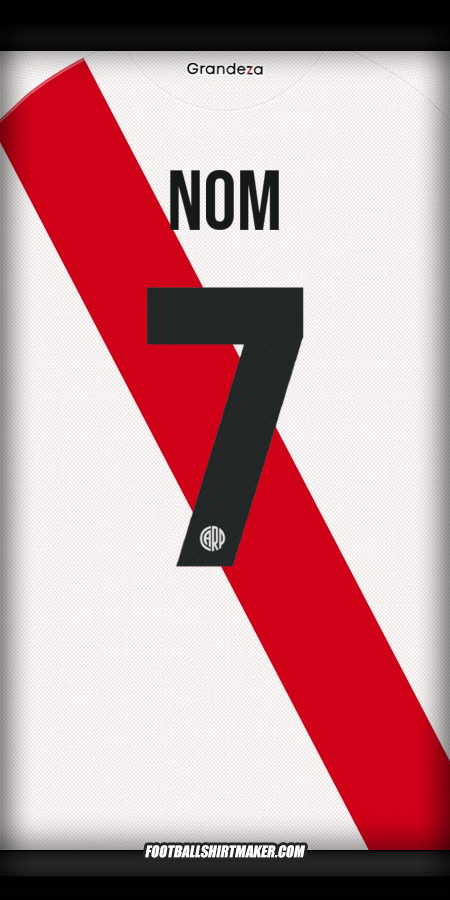 Maillot River Plate Club World Cup 2025 -  nom - 7