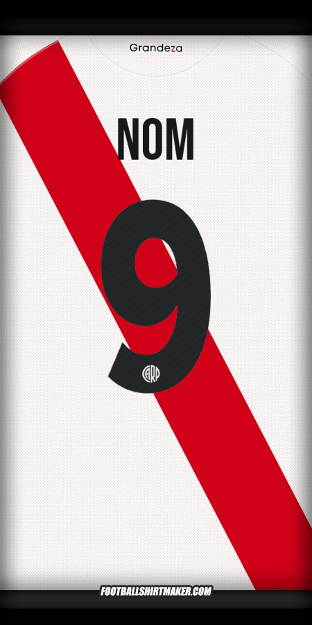 Maillot River Plate Club World Cup 2025 -  nom - 9