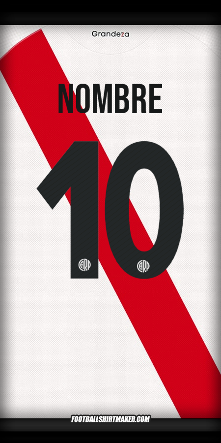 Jersey River Plate Club World Cup 2025 -  nombre - 10
