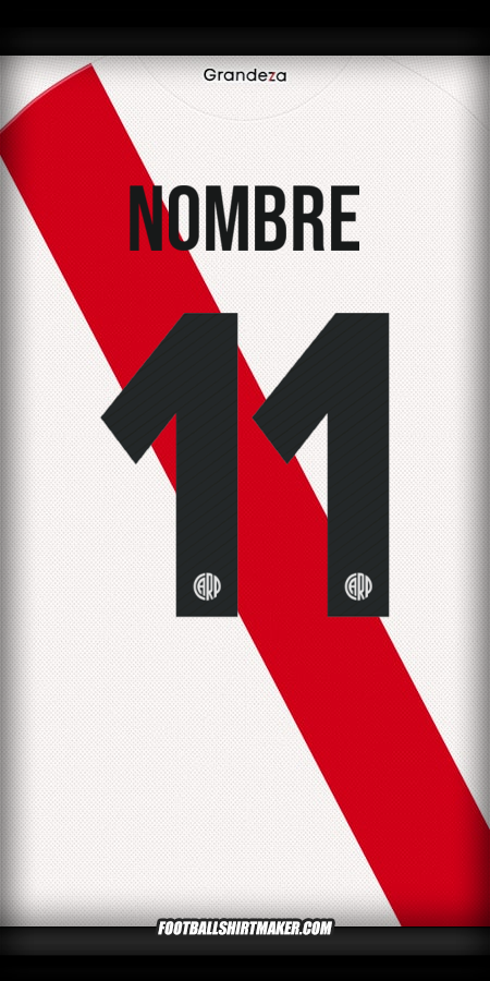 Jersey River Plate Club World Cup 2025 -  nombre - 11