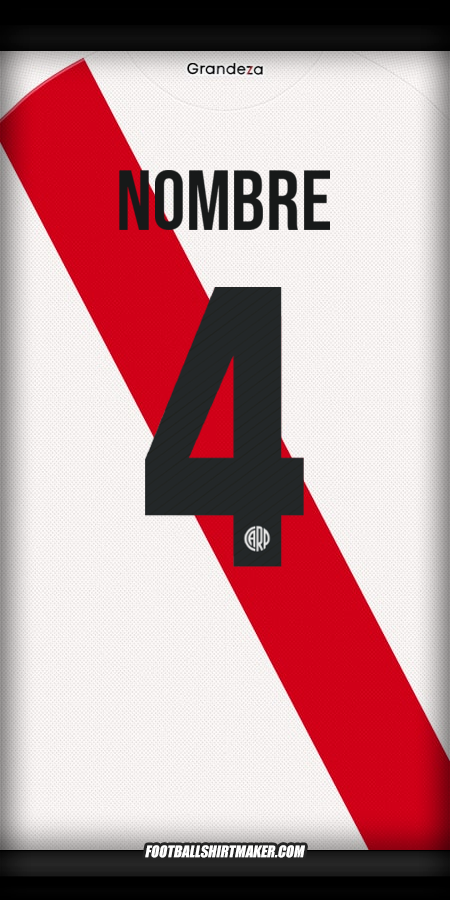 Jersey River Plate Club World Cup 2025 -  nombre - 4