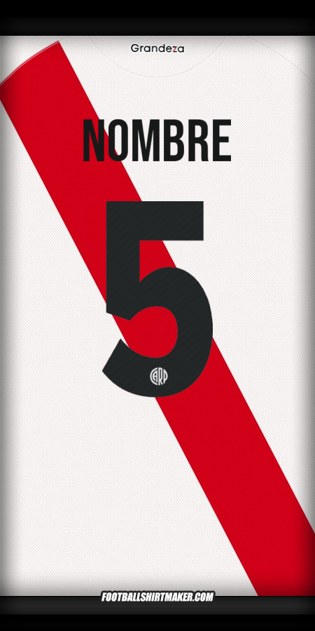 Jersey River Plate Club World Cup 2025 -  nombre - 5