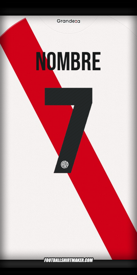 Jersey River Plate Club World Cup 2025 -  nombre - 7