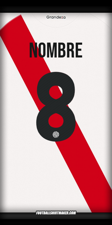 Jersey River Plate Club World Cup 2025 -  nombre - 8