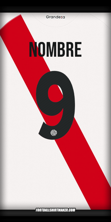 Jersey River Plate Club World Cup 2025 -  nombre - 9