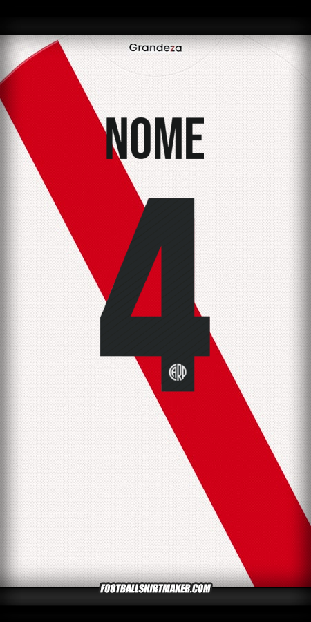 Maglia River Plate Club World Cup 2025 -  nome - 4