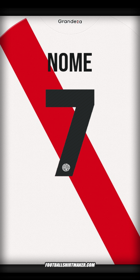 Maglia River Plate Club World Cup 2025 -  nome - 7