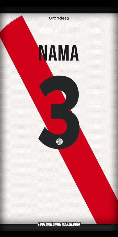 Jersey River Plate Club World Cup 2025 -  nama - 3