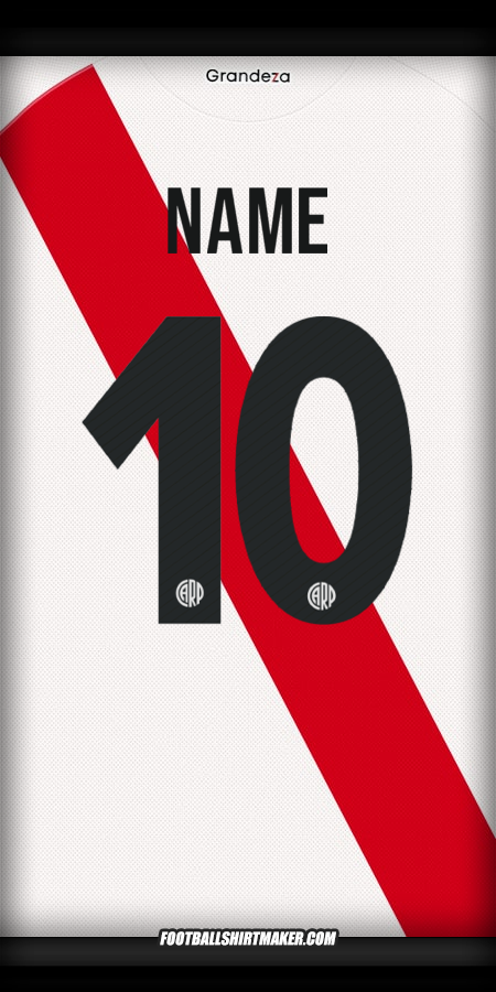 Jersey River Plate Club World Cup 2025 -  name - 10