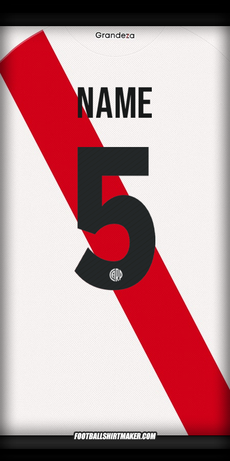 Trikot River Plate Club World Cup 2025 -  name - 5