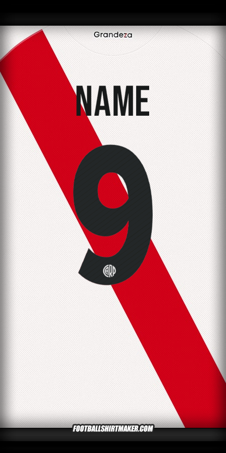 Jersey River Plate Club World Cup 2025 -  name - 9