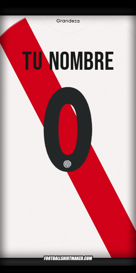 Jersey River Plate Club World Cup 2025 -  tu nombre - 0