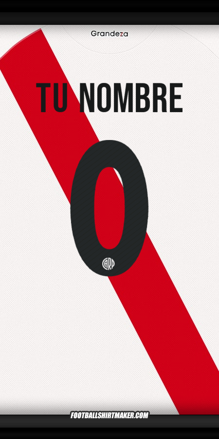 Camiseta River Plate Club World Cup 2025 -  tu nombre - 0