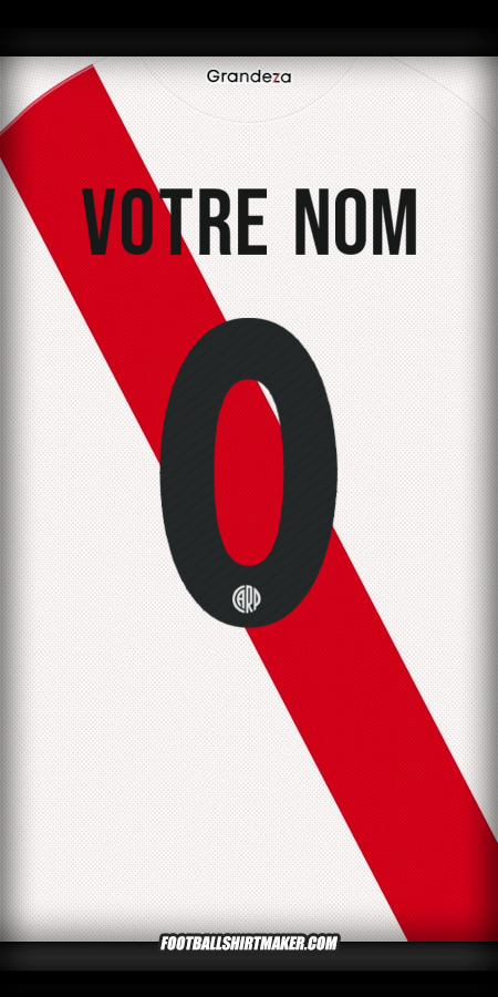 Maillot River Plate Club World Cup 2025 -  votre nom - 0