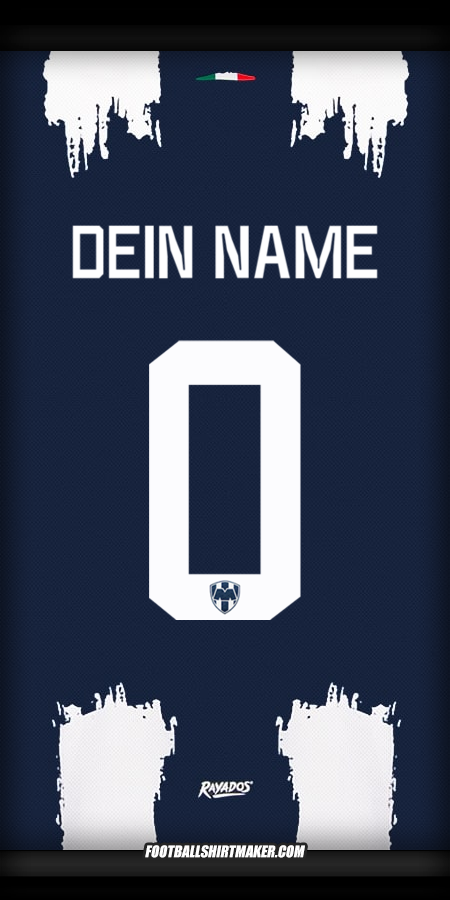 Trikot Monterrey Club World Cup 2025 -  dein name - 0