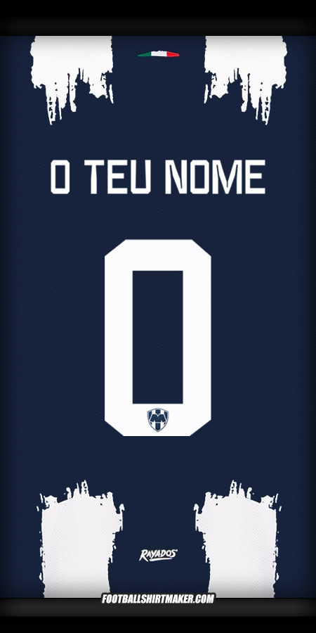 Camisola Monterrey Club World Cup 2025 -  o teu nome - 0