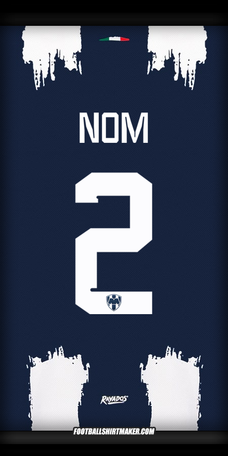 Maillot Monterrey Club World Cup 2025 -  nom - 2