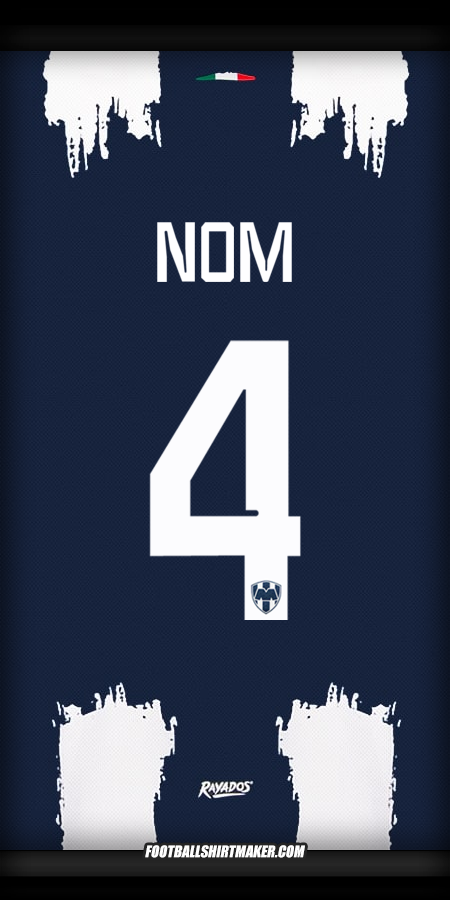 Maillot Monterrey Club World Cup 2025 -  nom - 4