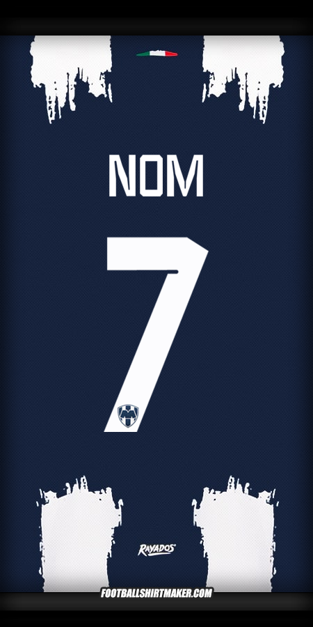 Maillot Monterrey Club World Cup 2025 -  nom - 7