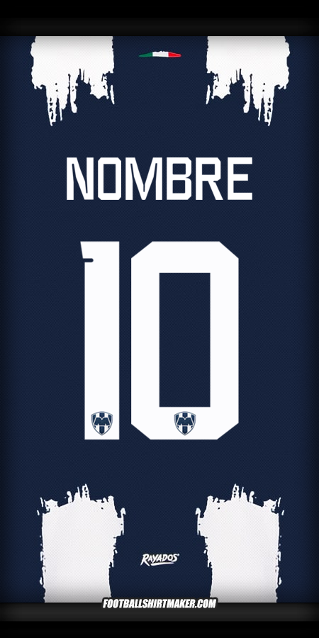 Camiseta Monterrey Club World Cup 2025 -  nombre - 10