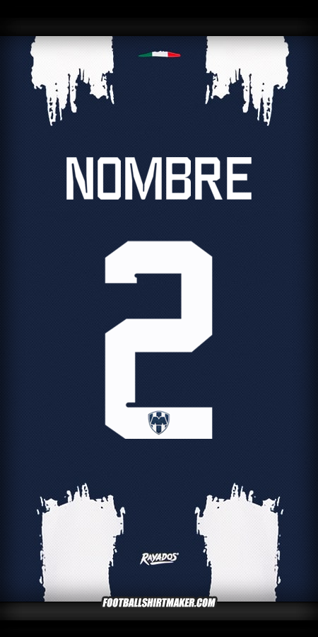 Jersey Monterrey Club World Cup 2025 -  nombre - 2