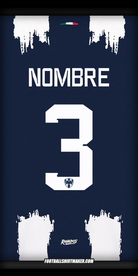 Jersey Monterrey Club World Cup 2025 -  nombre - 3