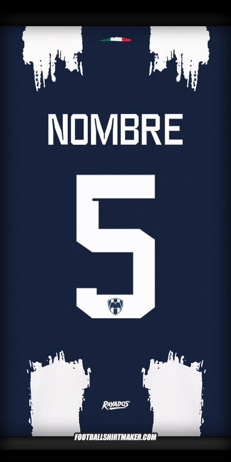 Jersey Monterrey Club World Cup 2025 -  nombre - 5