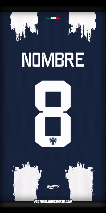 Jersey Monterrey Club World Cup 2025 -  nombre - 8