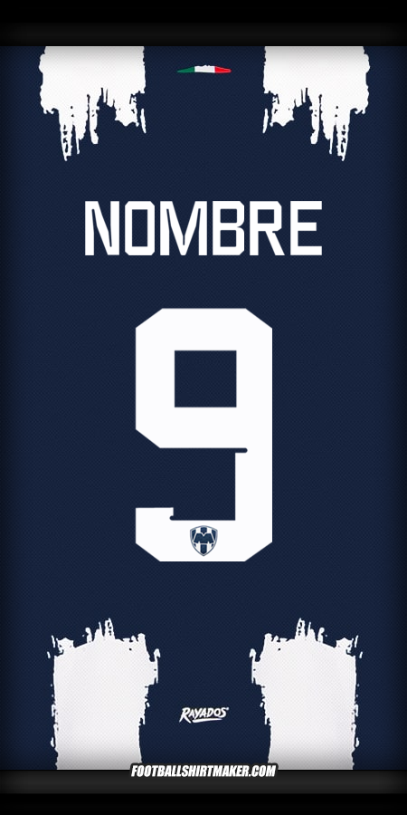 Camiseta Monterrey Club World Cup 2025 -  nombre - 9