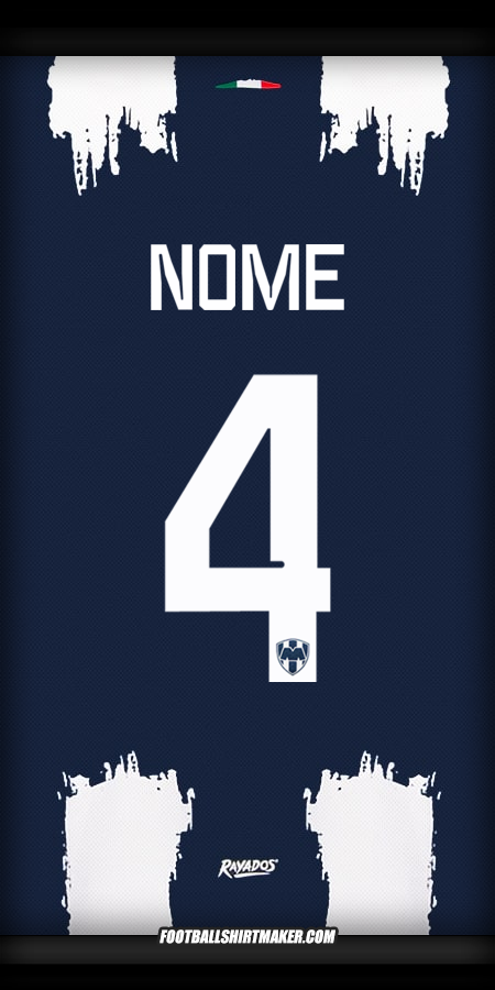Camisa Monterrey Club World Cup 2025 -  nome - 4