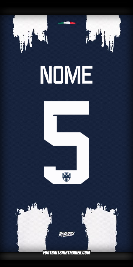 Maglia Monterrey Club World Cup 2025 -  nome - 5
