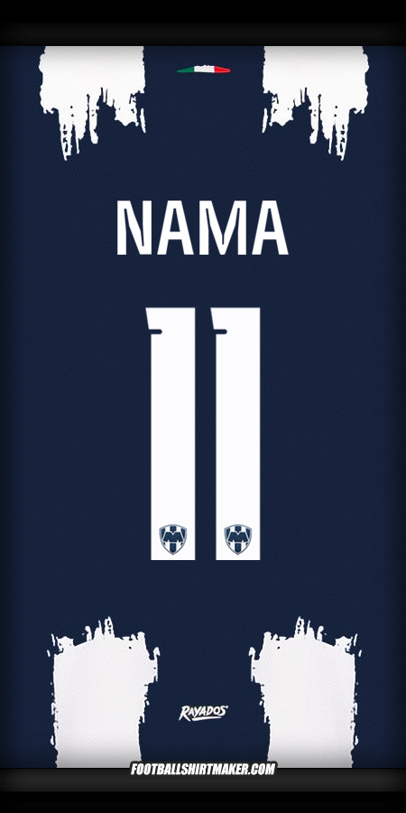 Jersey Monterrey Club World Cup 2025 -  nama - 11