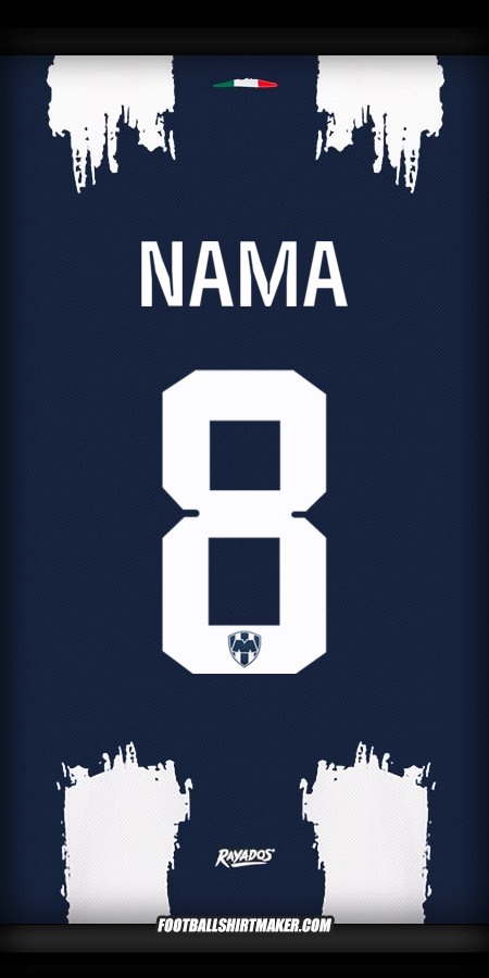 Jersey Monterrey Club World Cup 2025 -  nama - 8