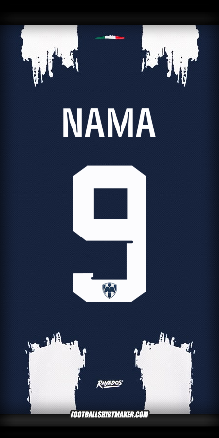 Jersey Monterrey Club World Cup 2025 -  nama - 9