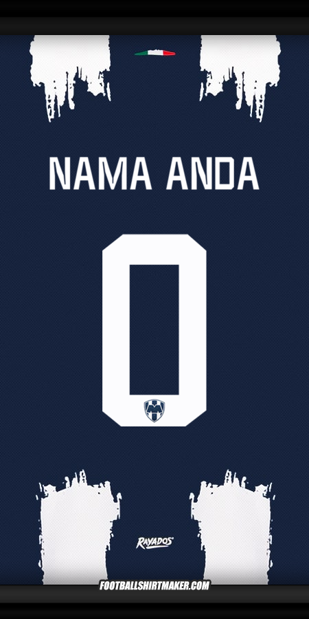 Jersey Monterrey Club World Cup 2025 -  nama anda - 0