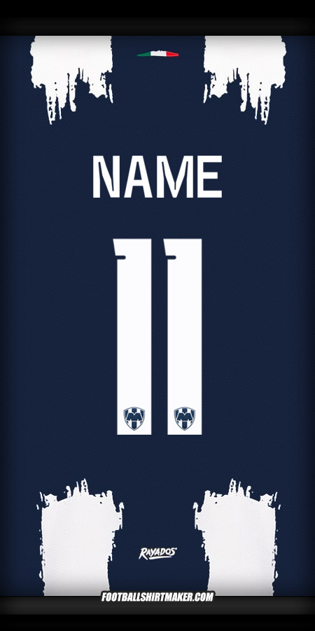 Trikot Monterrey Club World Cup 2025 -  name - 11