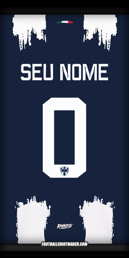 Camisa Monterrey Club World Cup 2025 -  seu nome - 0