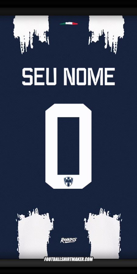 Camisa Monterrey Club World Cup 2025 -  seu nome - 0