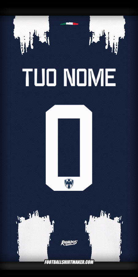 Maglia Monterrey Club World Cup 2025 -  tuo nome - 0