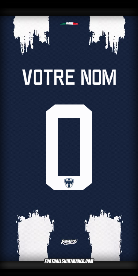 Maillot Monterrey Club World Cup 2025 -  votre nom - 0