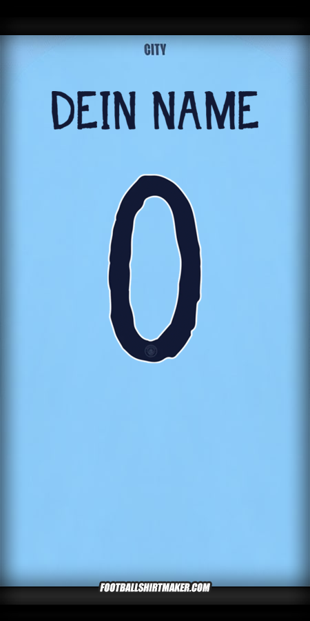 Trikot Manchester City Club World Cup 2025 -  dein name - 0