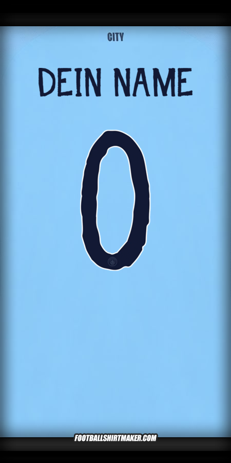 Trikot Manchester City Club World Cup 2025 -  dein name - 0