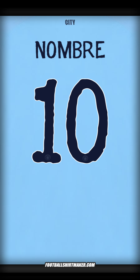 Camiseta Manchester City Club World Cup 2025 -  nombre - 10
