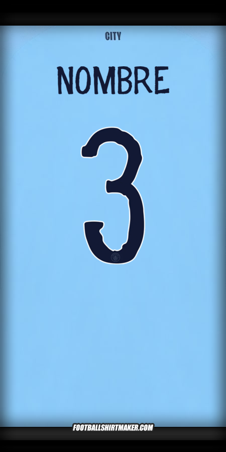 Jersey Manchester City Club World Cup 2025 -  nombre - 3